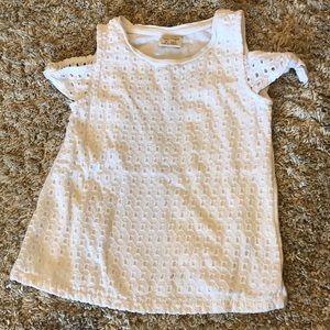 Zara Off the Shoulder T Shirt